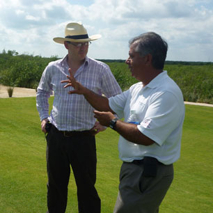 CGC’s and  GEO’s directors at Riviera Cancun Golf Course